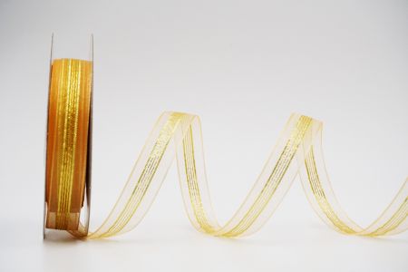 Ruban transparent à rayures dorées pailletées_K1476-58-2_doré